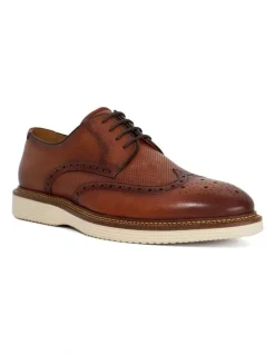 Dune London Benidictus Lace Up Shoes in Tan