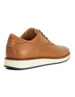 Dune London Bow Lace-Up Shoe in Tan