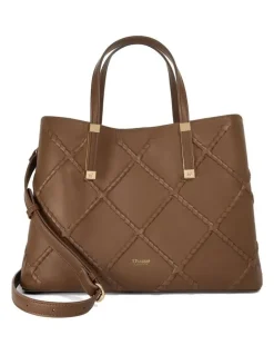 Dune London Dorry Bag In Chocolate
