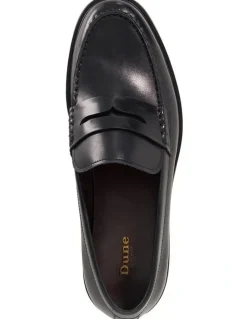 Dune London Sascha Loafer in Black