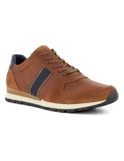 Dune London Treck Casual Sneaker in Tan