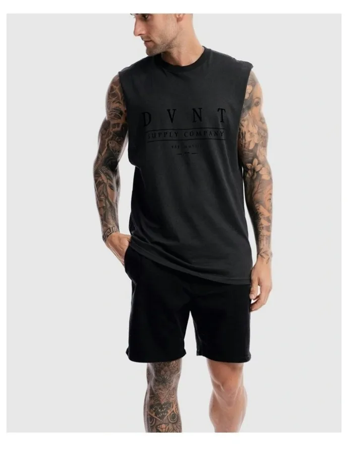DVNT Deluxe Tank in Charcoal