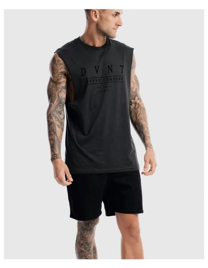 DVNT Deluxe Tank in Charcoal
