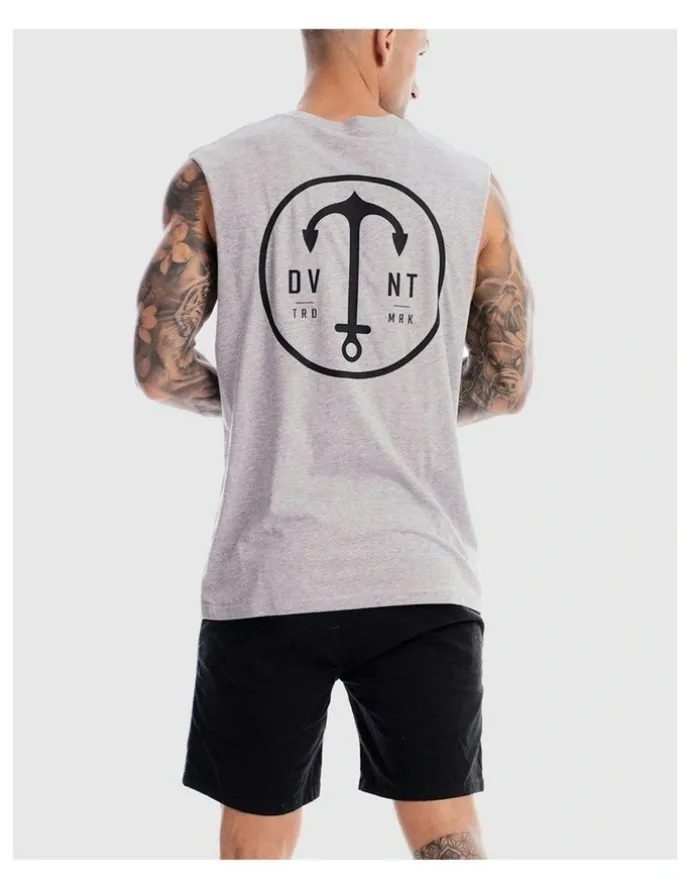 DVNT Dive Deep Tank in Grey Marle