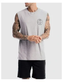 DVNT Dive Deep Tank in Grey Marle