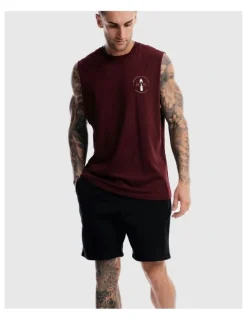 DVNT Emblem 2.0 Tank in Burgundy