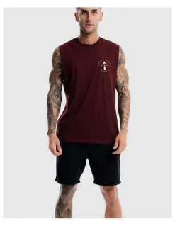 DVNT Emblem 2.0 Tank in Burgundy