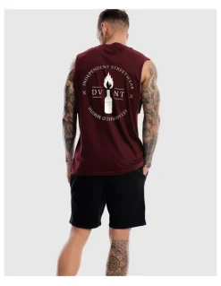 DVNT Emblem 2.0 Tank in Burgundy