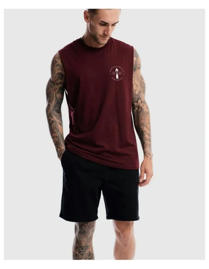 DVNT Emblem 2.0 Tank in Burgundy