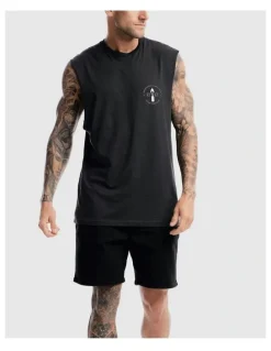 DVNT Emblem 2.0 Tank in Charcoal