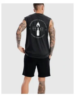 DVNT Emblem 2.0 Tank in Charcoal