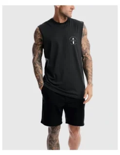 DVNT Emblem 2.0 Tank in Charcoal