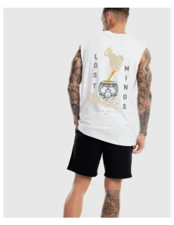DVNT Lost Minds Tank in White