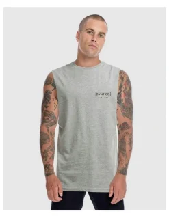 DVNT NYC Tank in Grey Marle