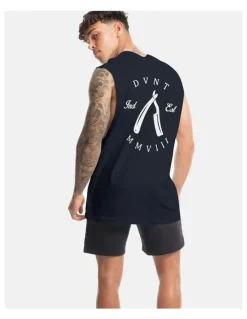 DVNT Rough Cuts Tank in ink