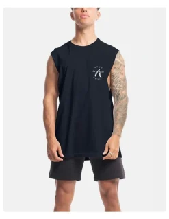 DVNT Rough Cuts Tank in ink