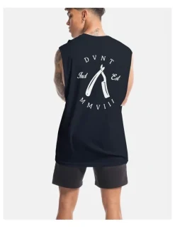 DVNT Rough Cuts Tank in ink