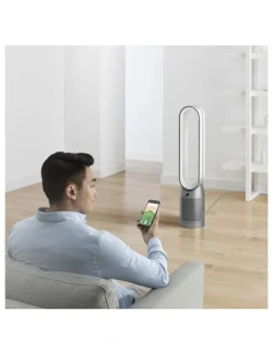 Dyson Cool Purifying Tower Fan in White/Silver 369678-01