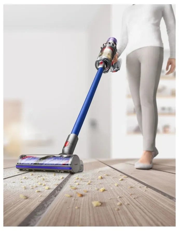Dyson V11 Advanced Vacuum 479334-01 in Nickel/Blue