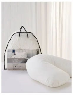Easy Rest Cloud Support U-Shape Support Pillow in White