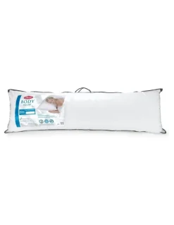 Easy Rest Everyday Body Pillow with Pillowcase in White