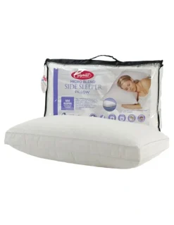 Easy Rest Microblend Side Sleeper Pillow in White