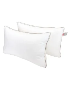 Easy Rest Premium Gusseted Pillow Twin Pack in White