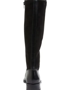 Easy Steps Alastair Black Glove Boots