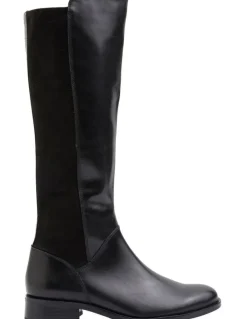 Easy Steps Alastair Black Glove Boots