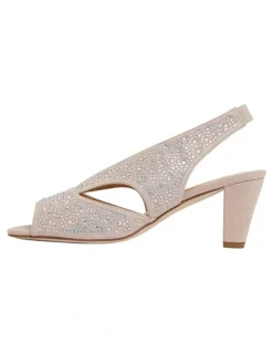 Easy Steps Angie Sandals in Blush Fabric