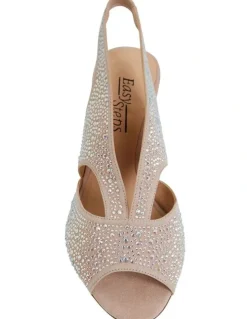 Easy Steps Angie Sandals in Blush Fabric