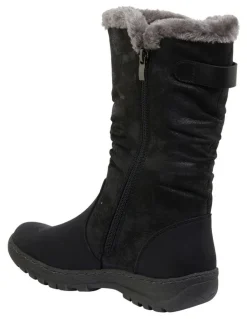 Easy Steps Element Black Micro Boot