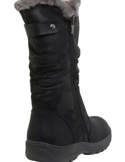 Easy Steps Element Black Micro Boot