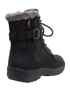 Easy Steps Elf Black Micro Boot