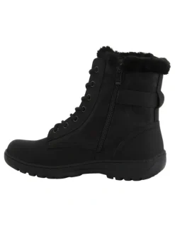 Easy Steps Elf Boots in Black/Black