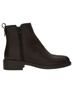 Easy Steps Merchant Leather Boots in Chocolate