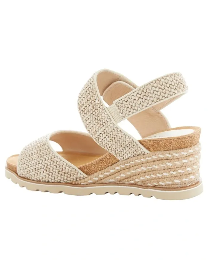 Easy Steps Terrace Sandals in Natural Fabric