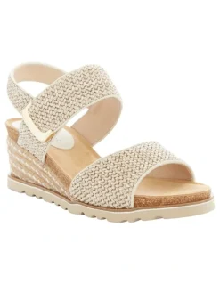 Easy Steps Terrace Sandals in Natural Fabric