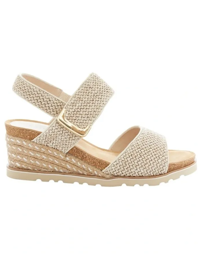 Easy Steps Terrace Sandals in Natural Fabric