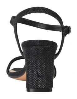 Easy Steps Unison Black Shimmer Sandals
