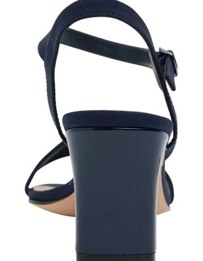 Easy Steps Unison Navy Fabric Sandals