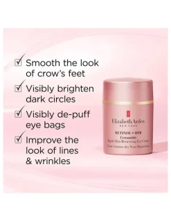 Elizabeth Arden Retinol HPR Ceramide Rapid Skin Renewing Eye Cream 15ml