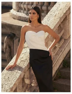 Elle Zeitoune Alba Dress in Black