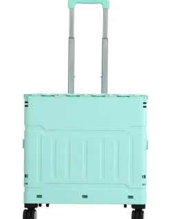 Emajin Foldable Shopping Trolley Cart 75L in Green