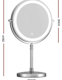 Embellir Embellir Makeup Mirror LED Light Round 20x20cm 360