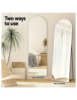 Embellir Full-Length Floor Wall Mirrors in Silver