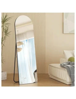 Embellir Full-Length Floor Wall Mirrors in Silver