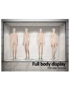 Embellir Mannequin Full Body With Head Dummy Model Display