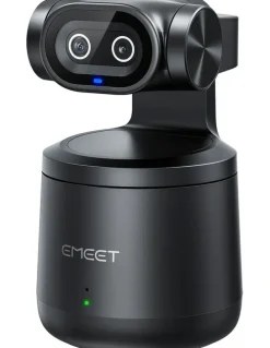 EMEET PIXY Wireless AI PTZ 4K Streaming Camera Battery Portable