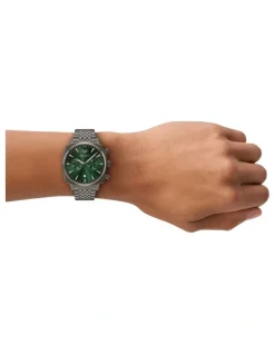 Emporio Armani Chronograph Watches in Gunmetal